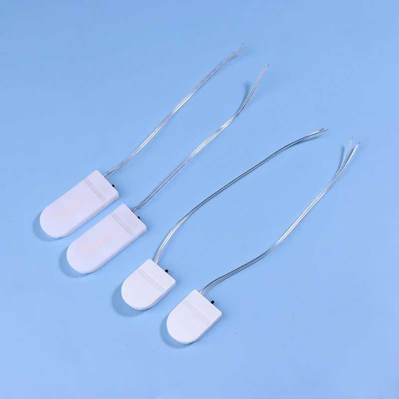 10Pcs Battery Holder Coin Cell Holder 1 X 3V/2 X 3V CR2032 LIR2032 Battery Holder Button Battery Holder With Line On Off Switch Oasis Select