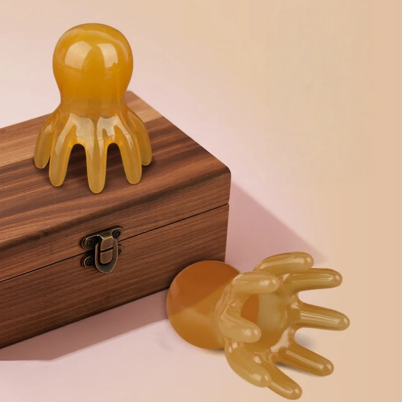 Octopus Scalp Massage Comb – Korean Hair Care Tool