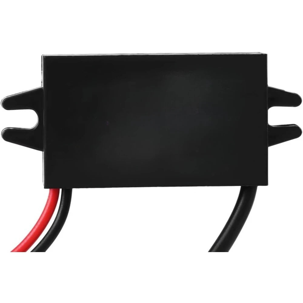 Car DC 12V To 5V 3A Step Down Converter Regulator With Female Panel Mount USB-IP67 Voltage Transformer Plastic Potting Housing Oasis Select