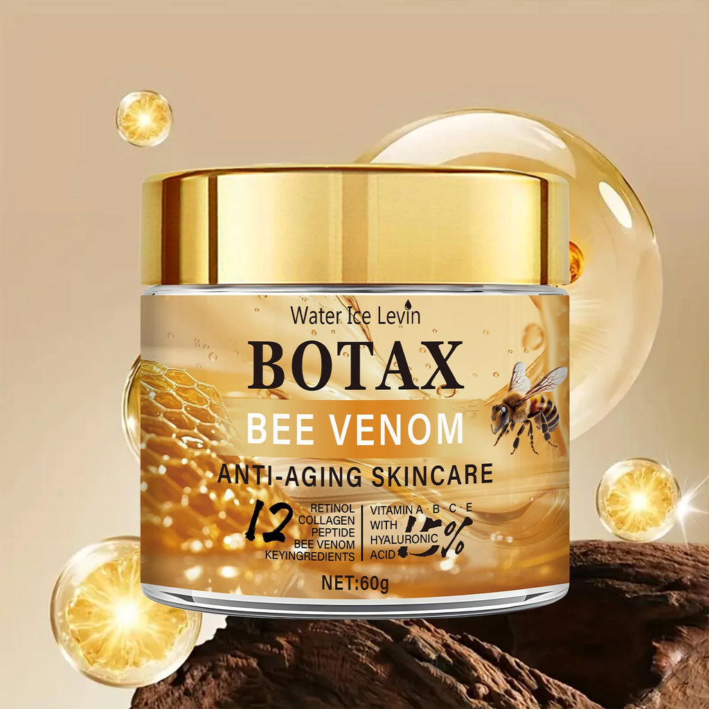 "Botax" Bee Venom Cream - Deep Wrinkle Treatment, Skin Rejuvenation & Firming Action with Collagen Water Ice Levin. 60g. Oasis Select