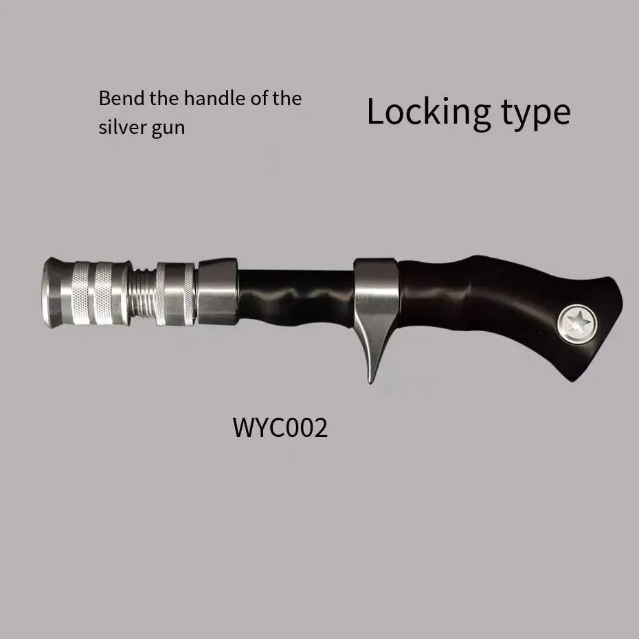 Makou white trout sinking handle CNC precision machining solid wood curved handle locking handle Oasis Select 9