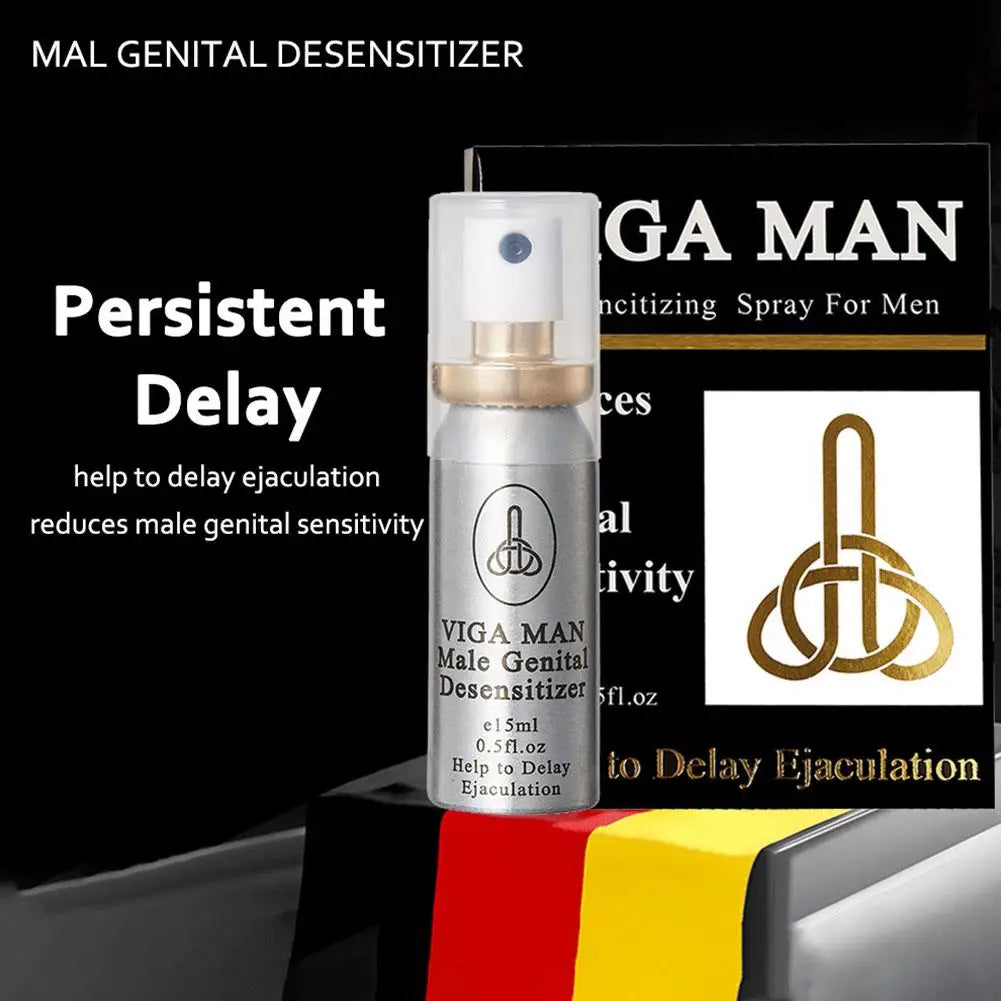 Sex Delay Spray For Men 15ml External Use Anti Premature Ejaculation Lasting Long 60 Minutes Penis Enlargement Sex Toy For Men Oasis Select