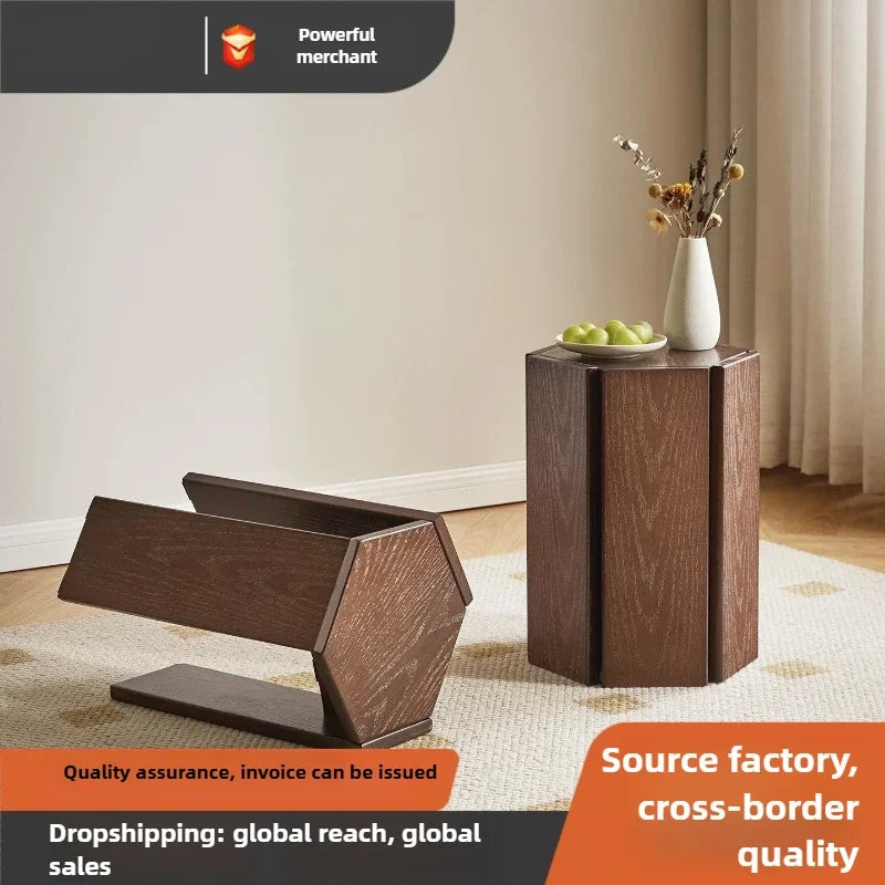 Multi-functional Order stool Solid wood stool Stackable household wood bench Living room low stool sturdy and durable Oasis Select
