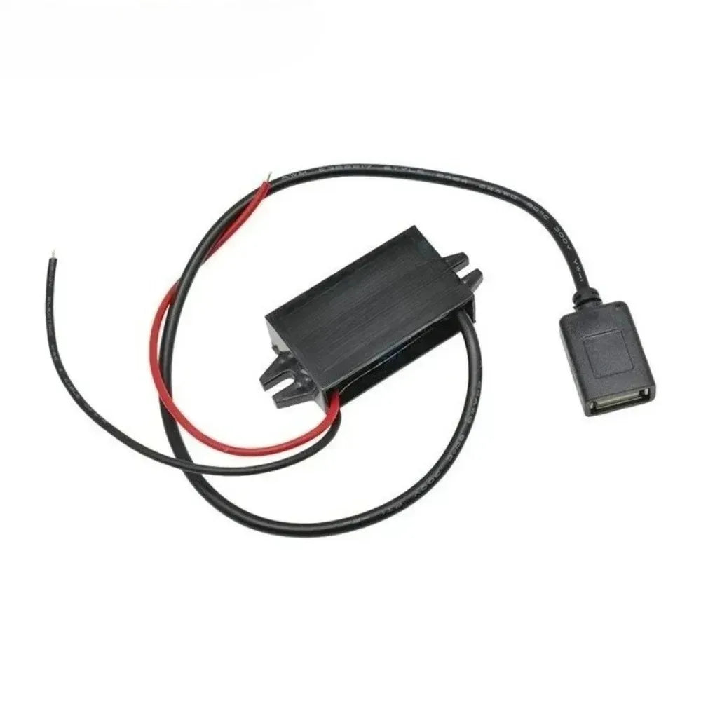 12V24V to 5V 3A Power Supply Module Male Female USB Adapter Mini USB Micro USB Adapter DC-DC Step Down Buck Converter for Car Oasis Select