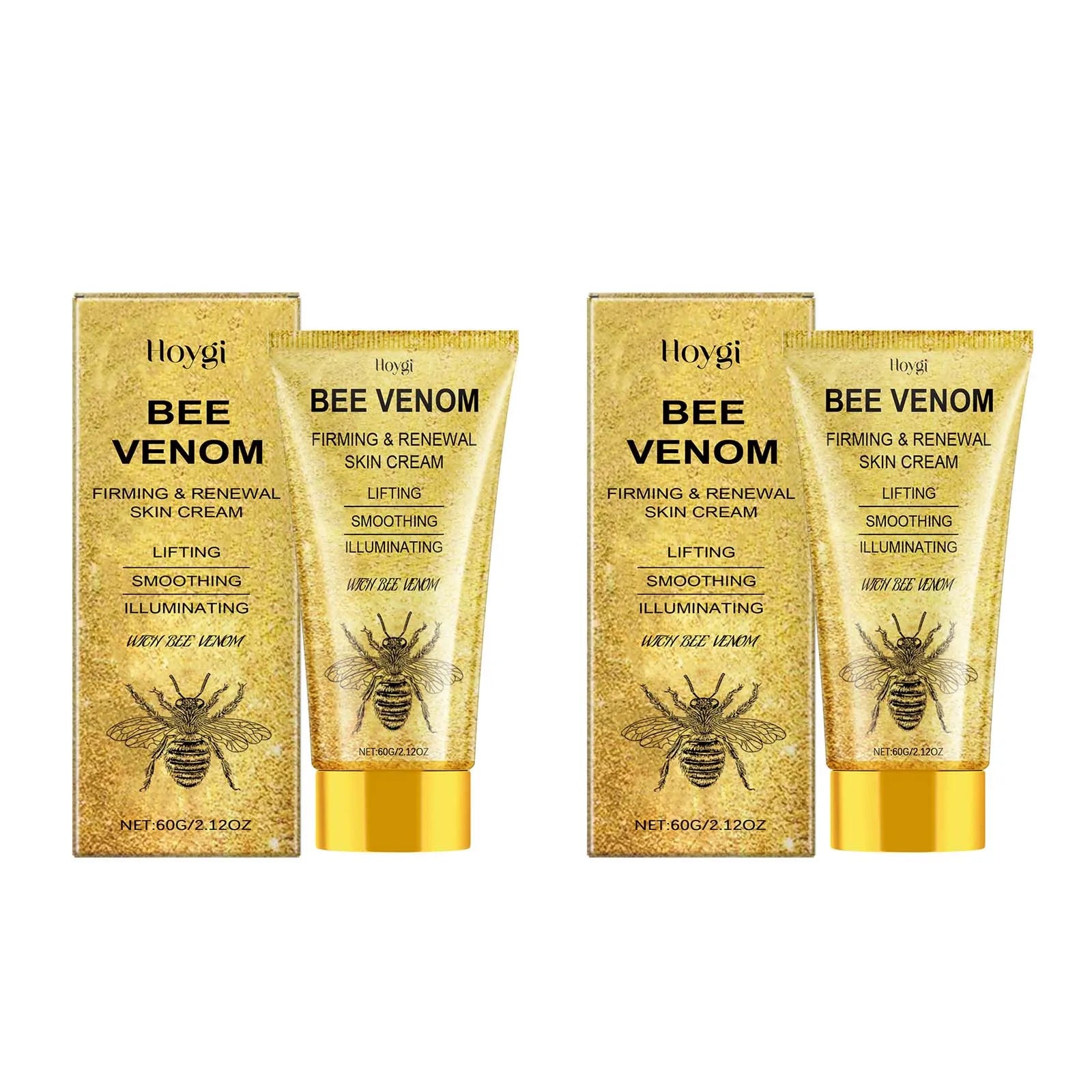 Hoygi Bee Venom Face Cream – Firming, Lifting & Anti-Aging Anti-Aging Face Cream Oasis Select 2 x 60g boxed
