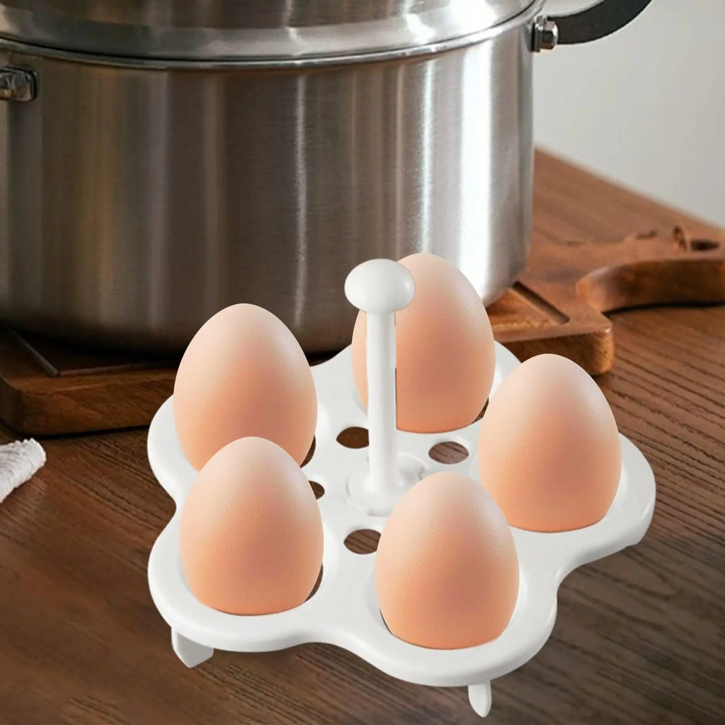 Egg Boiler Holder 4/5 Holds Egg Steamer Rack Eggs Multipurpose Steamer Rack Kitchen Accessory Holder Cooker Pot Gadget tools Oasis Select