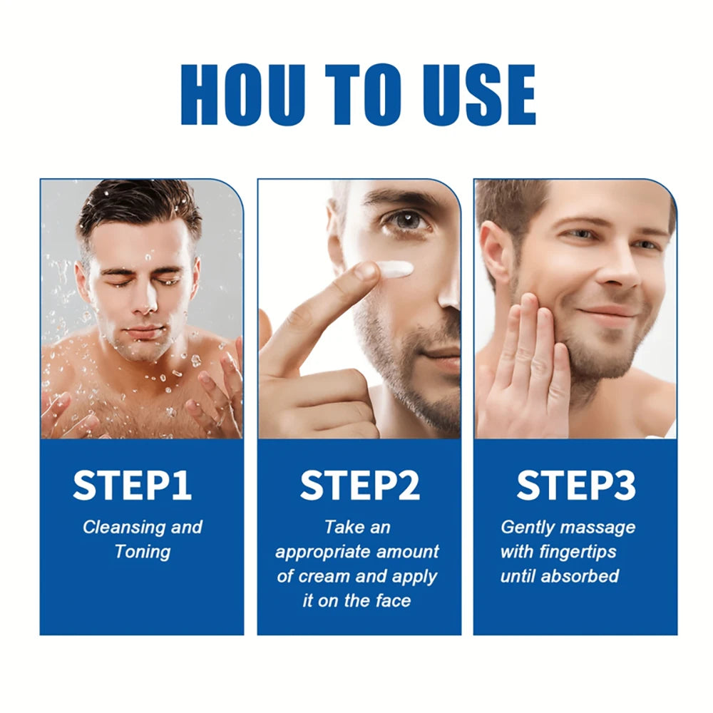 SUYARUN Retinol & Collagen Face Cream for Men - Anti-Aging Hydrating Moisturizer, Firming & Revitalizing Skincare. Oasis Select