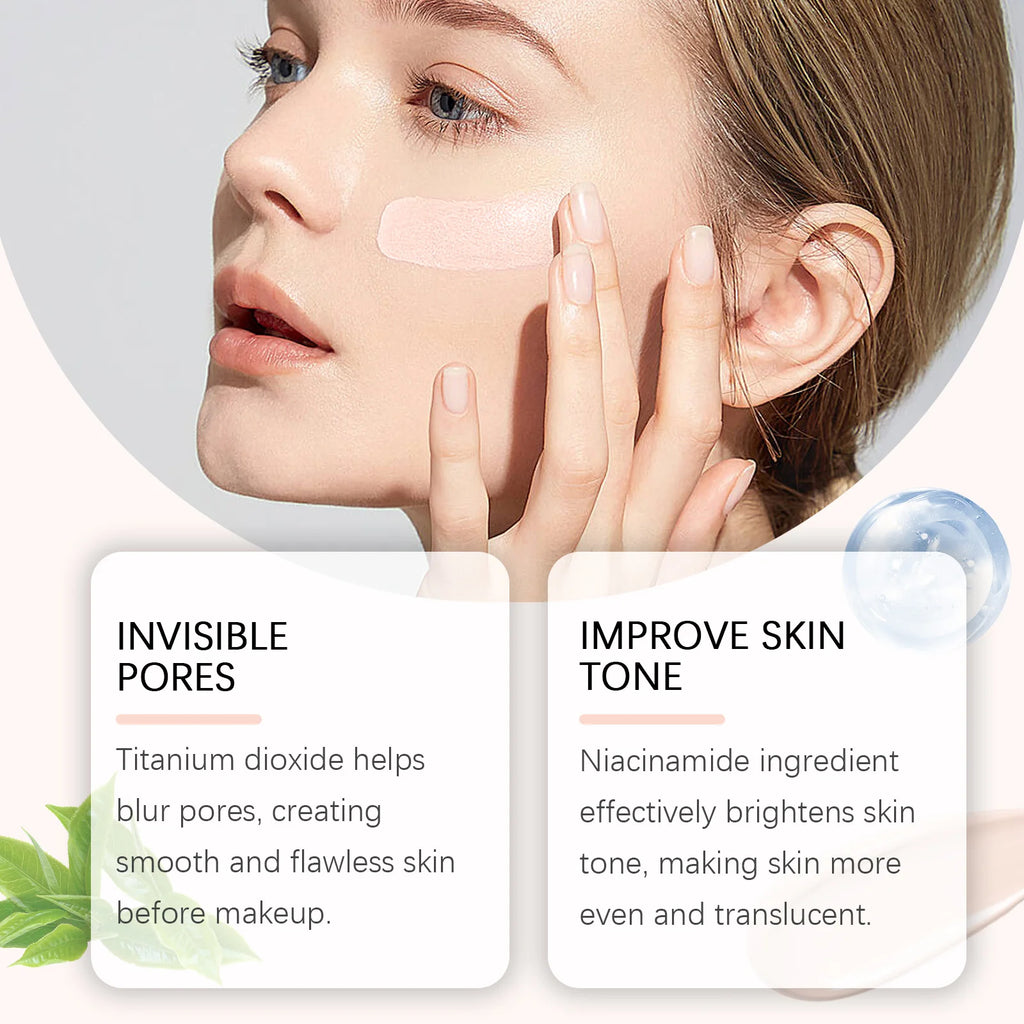 Eelhope Invisible Pore Makeup Primer – Soft Focus, Long-Lasting