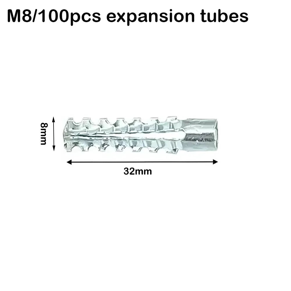 Metal Expansion Screws & Anchor Bolts | Carbon Steel 20–100 Sets