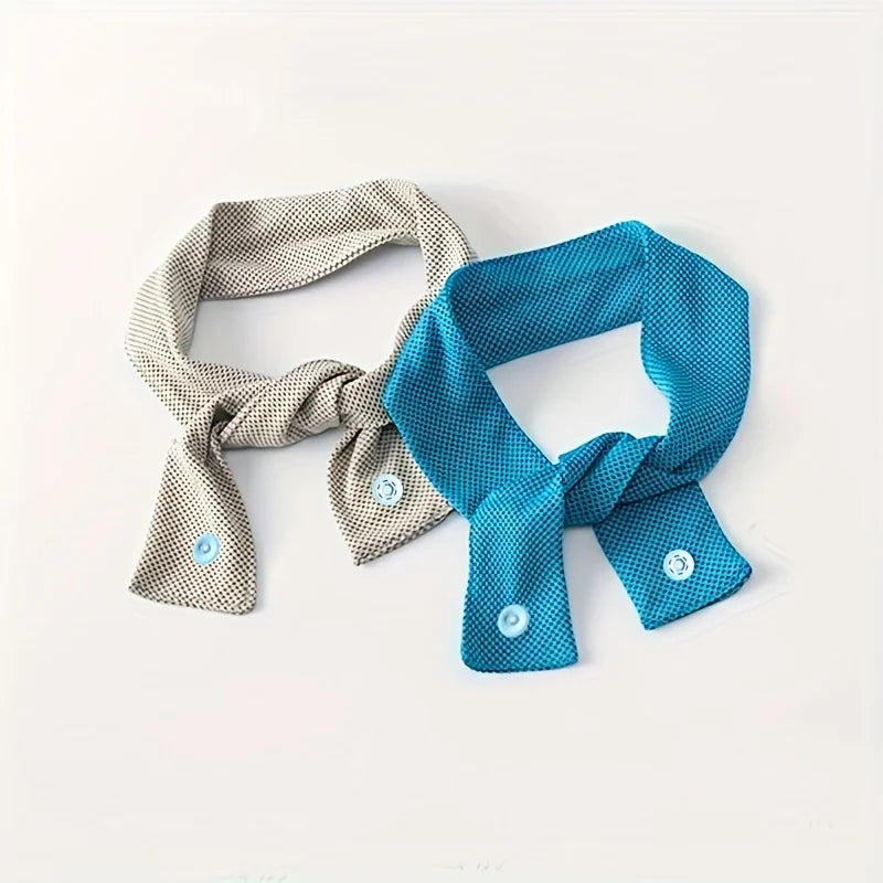 Versatile Cooling Ice Towel Neck Gaiter, Sweat-Wicking Headscarf & Postpartum Ice Band, Ideal for Outdoor Summer Activities Oasis Select