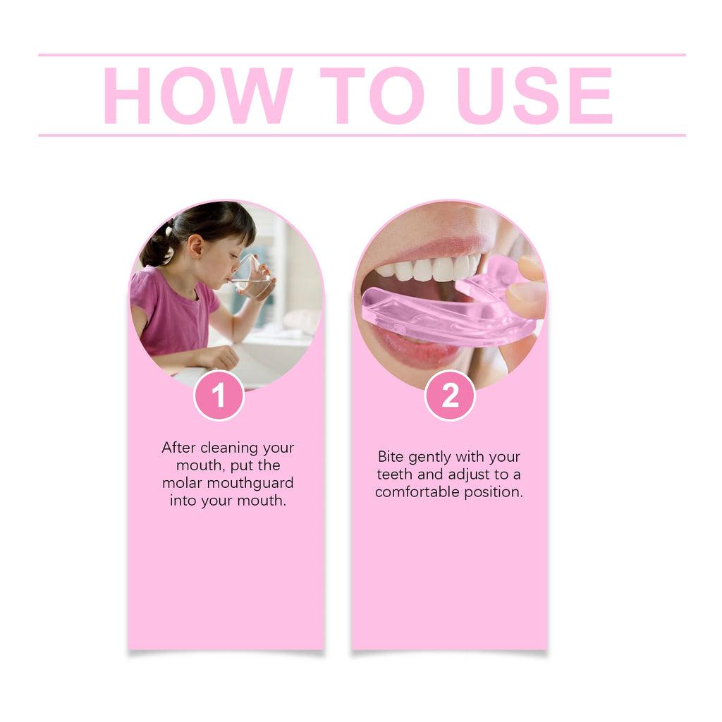 Oralhoe Anti Bruxism Silicone Mouth Guard For Children Improve Sleeping Relieve Tooth Pressure Free Shaping Protect Oral Health Oasis Select