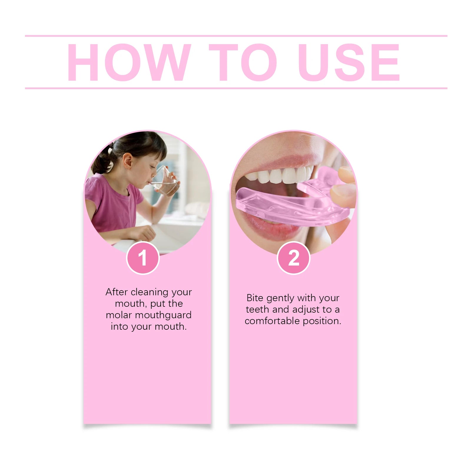 Oralhoe Anti Bruxism Silicone Mouth Guard For Children Improve Sleeping Relieve Tooth Pressure Free Shaping Protect Oral Health Oasis Select