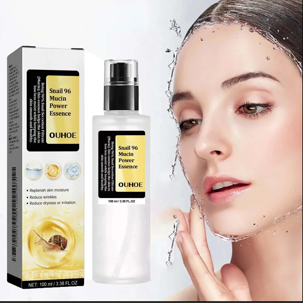 Snail Mucin Peptide Essence,Hyaluronic Acid Skin Repair Serum,Lightens Wrinkles And Dark Spots,Face Moisturizing and Hydrating Oasis Select