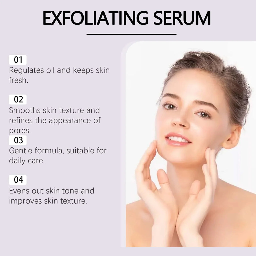 Hoygi Lactic Acid Exfoliating Serum – Acne & Pore Minimiser Exfoliating Face Serum Oasis Select