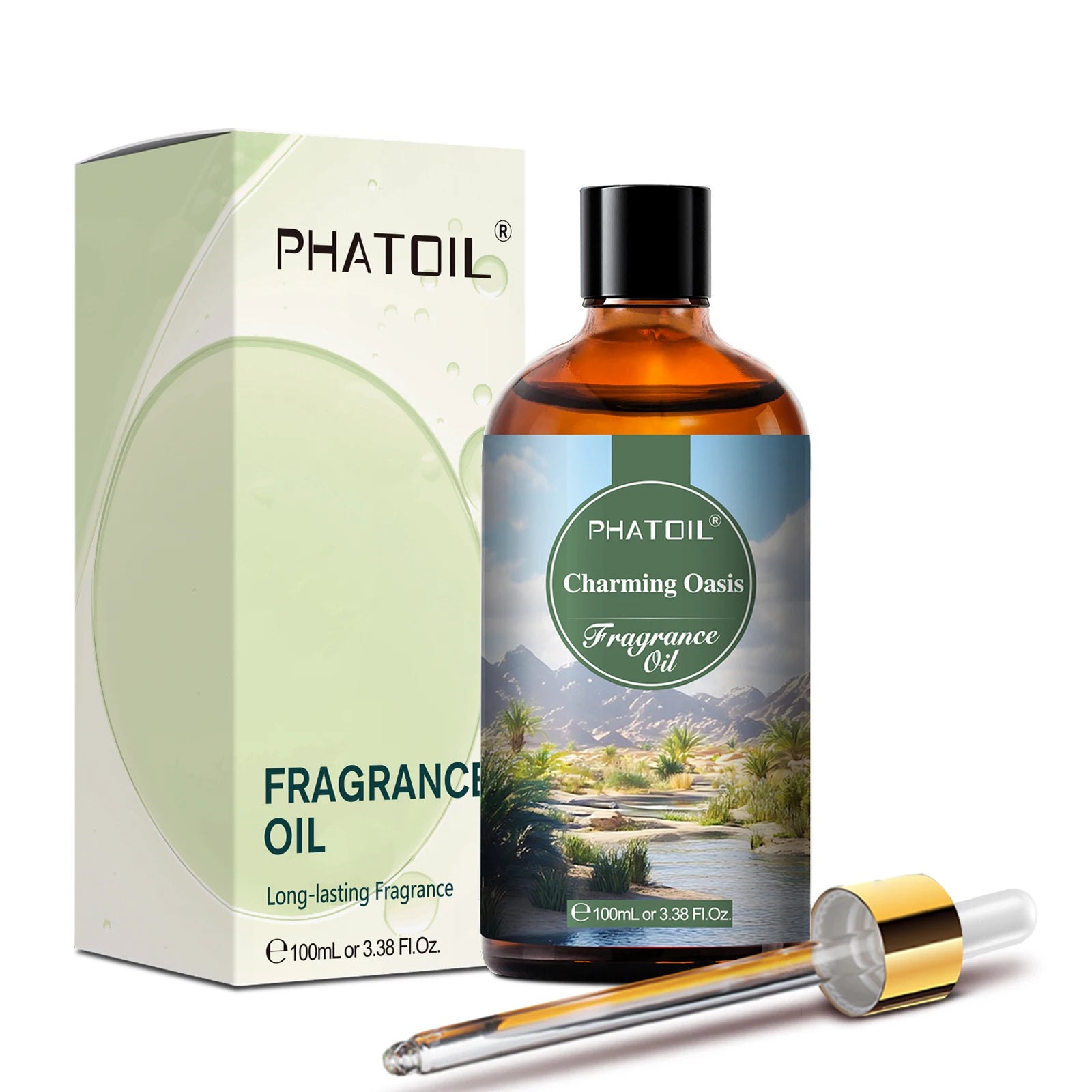 PHATOIL 100ml Fragrance Oil with Dropper | 15 Scents for DIY
