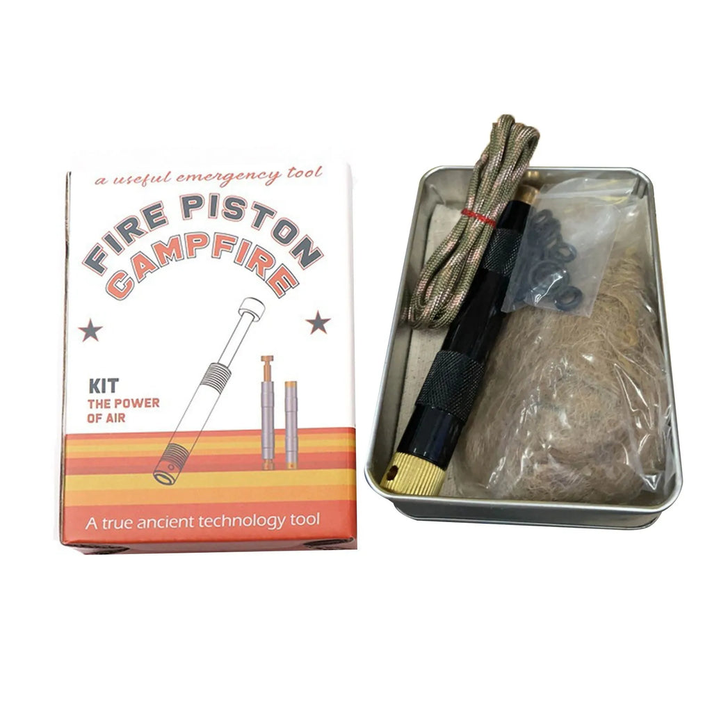 Brass Fire Piston Kit – Portable Survival Fire Starter Tool Fire Starter Tool Oasis Select