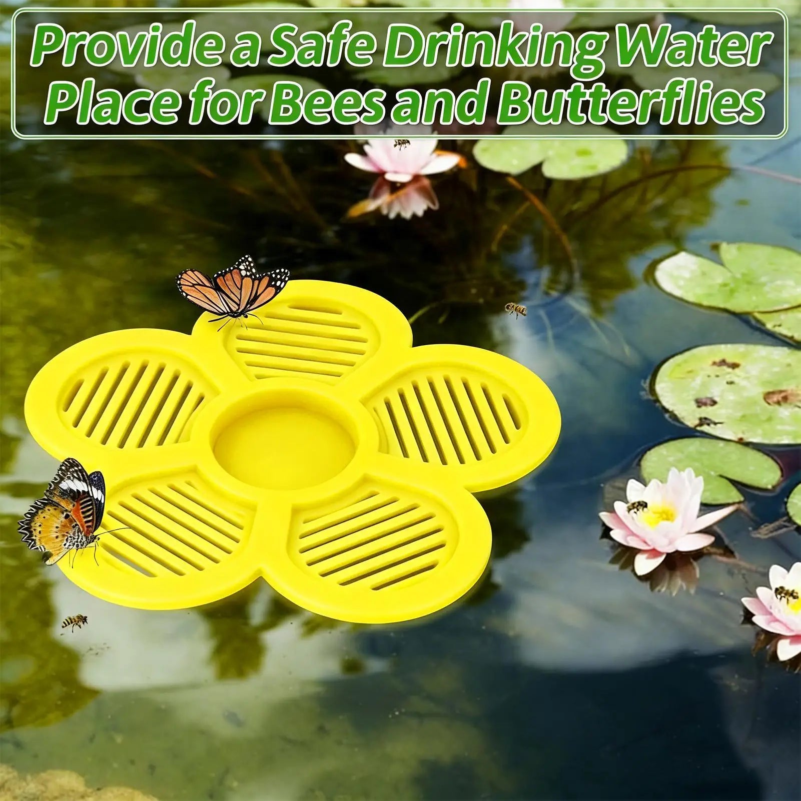 1PC Bee Water Catcher Cups Tray Bee Drinking Station Bee Watering Feeder Honeycombs Beekeeping Setups Luring Insets Waterer Oasis Select