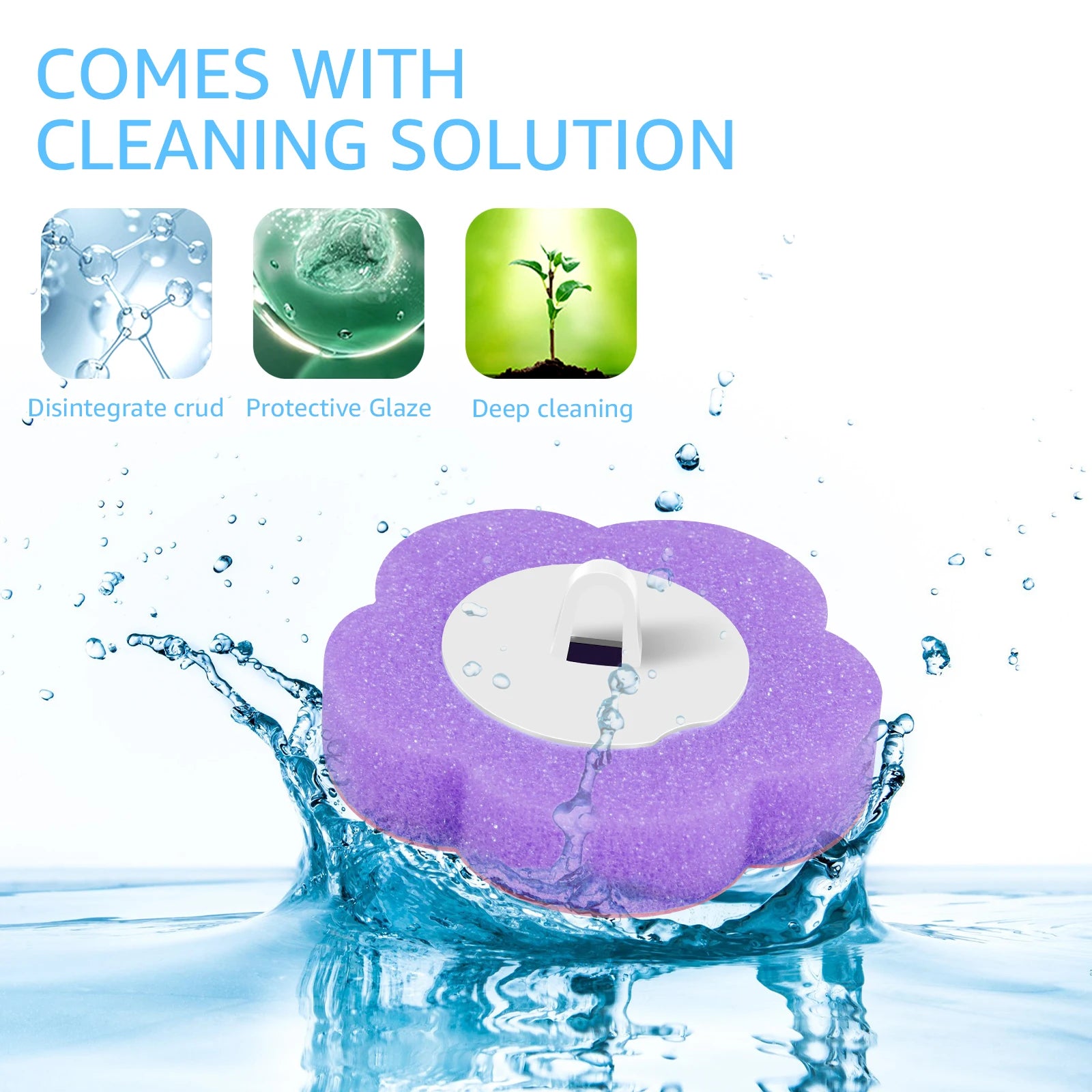 18/36Pcs Disposable Toilet Brush Wall Mounted Toilet Brush with Replacement Head Cleaning Set Home Bathroom WC Accessories Oasis Select