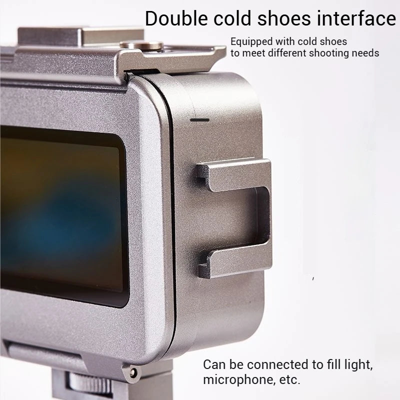 Aluminum Waterproof Dive Case for DJI Action 5 Pro/4/3 – 80m