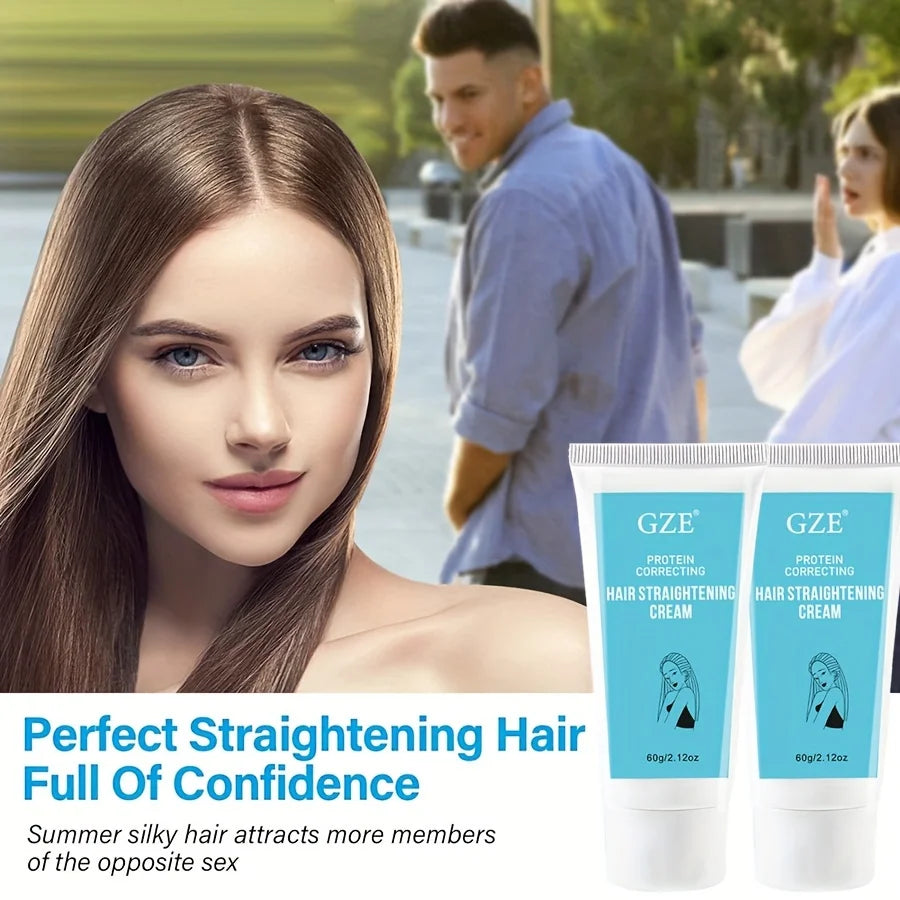 GZE Collagen Protein Hair Straightening Cream 60g