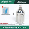 304 Stainless Steel Float Ball Valve Water Level Control 1/2 "3/4" Miniature Fully Automatic Water Level Control Valve Oasis Select 4 points up inflow 304 Stainless steel