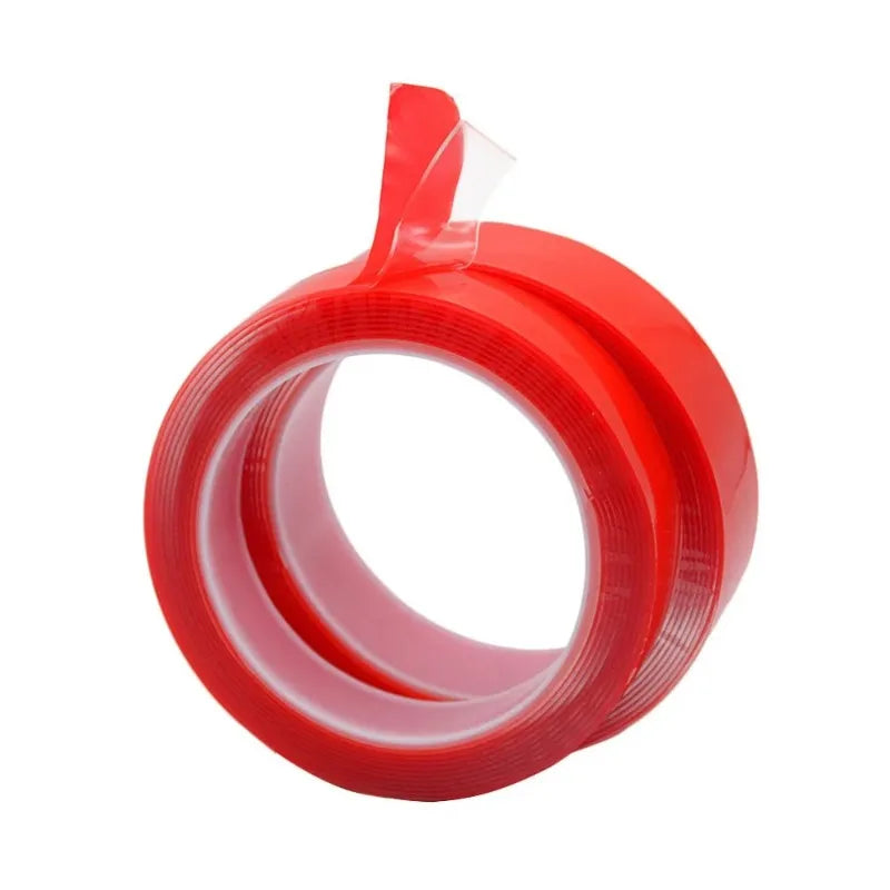 Car Strong Double Sided Adhesive Stickers Tape Nano Transparent Reusable Waterproof Auto Tape Clean Tools Car Protect Sticker Oasis Select