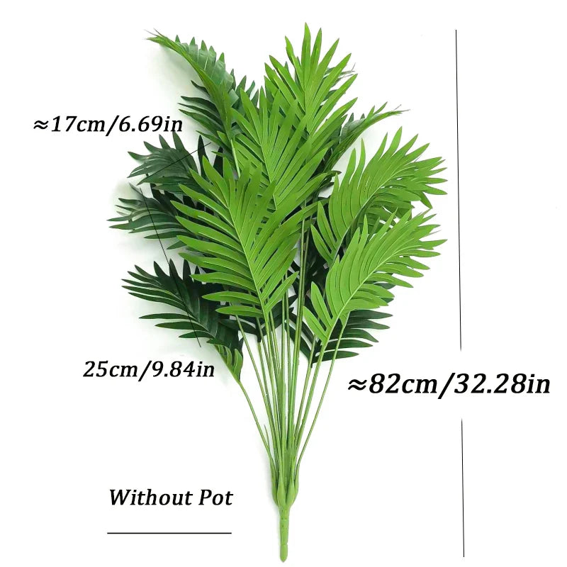 1/2 artificial flowers large leaves, Christmas, vase not included, suitable for home office desktop decoration photography props Oasis Select 1pc 18 Leaves