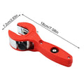 Ratchet Pipe Cutter 8-29mm for Stainless Steel Copper Aluminum Tubes Professional Hose Cutting Tool for Auto Repair and Plumbing Oasis Select Red