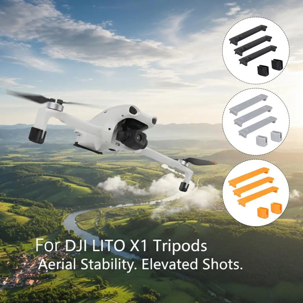 DJI Lito 1 / X1 Landing Gear Leg Extenders | Scratch Guard