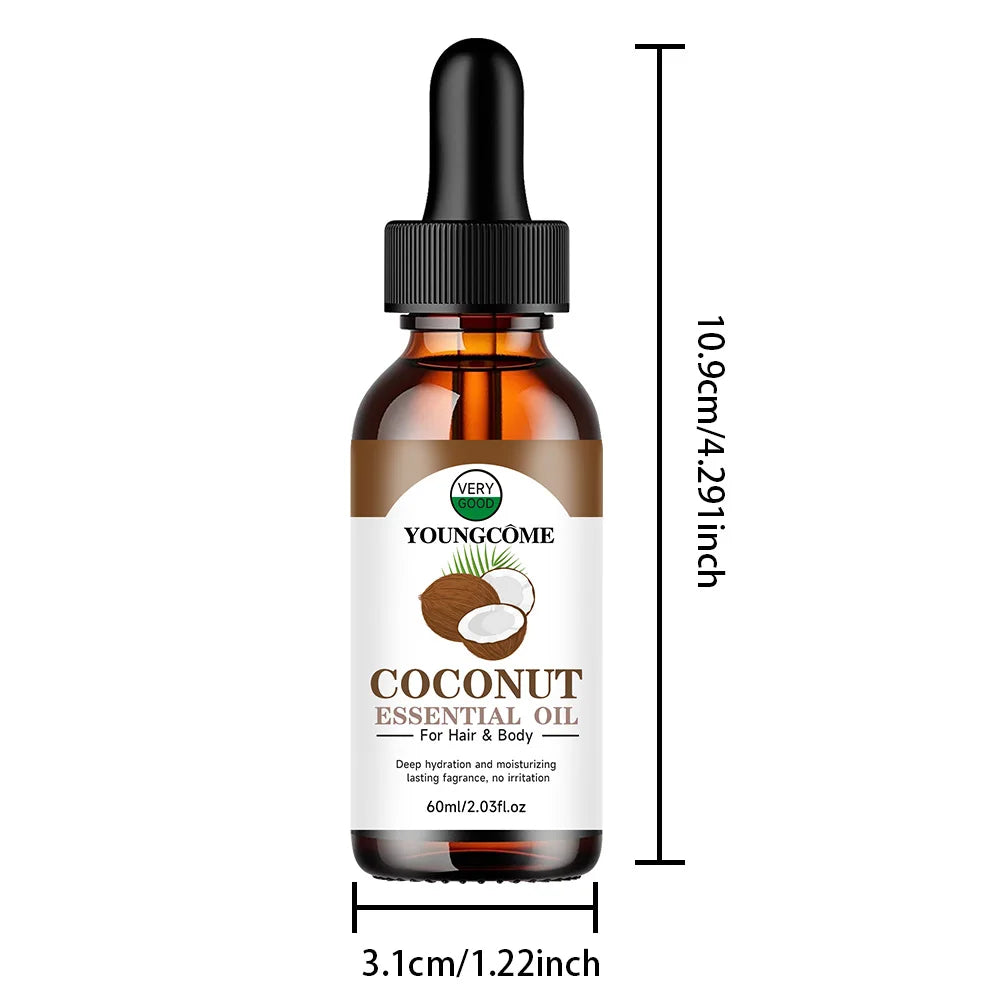 Coconut Hair Oil – Smooth, Nourish & Strengthen All Hair Types