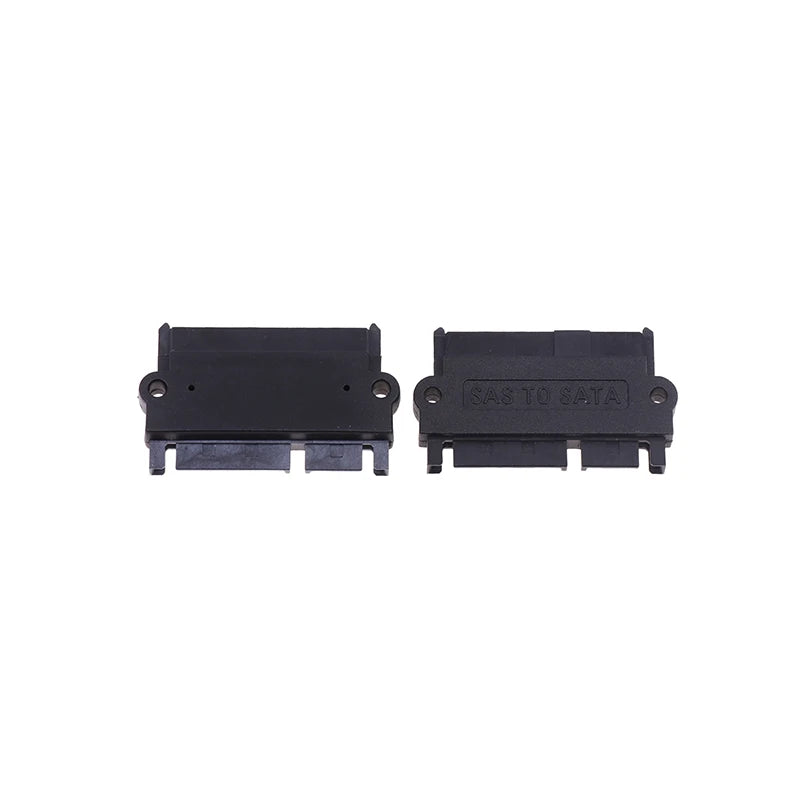 1Pc SFF-8482 SAS To SATA 180 Degree Angle Adapter Converter Straight Head SATA To SATA Converter Oasis Select