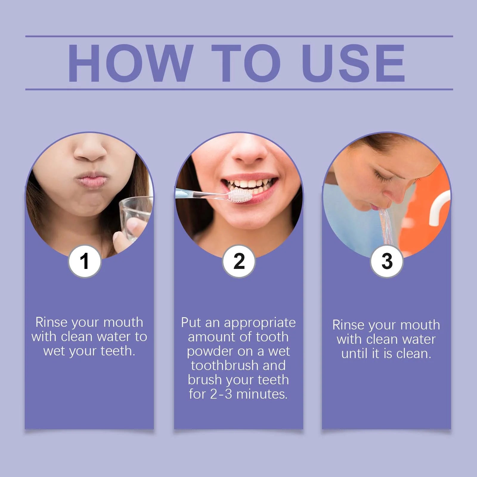 Whitening Tooth Powder Improve Plaque Stain Tartar Removal Deep Cleaning Oral Reduce Bad Breath Lasting Fresh Tooth Care Product Oasis Select