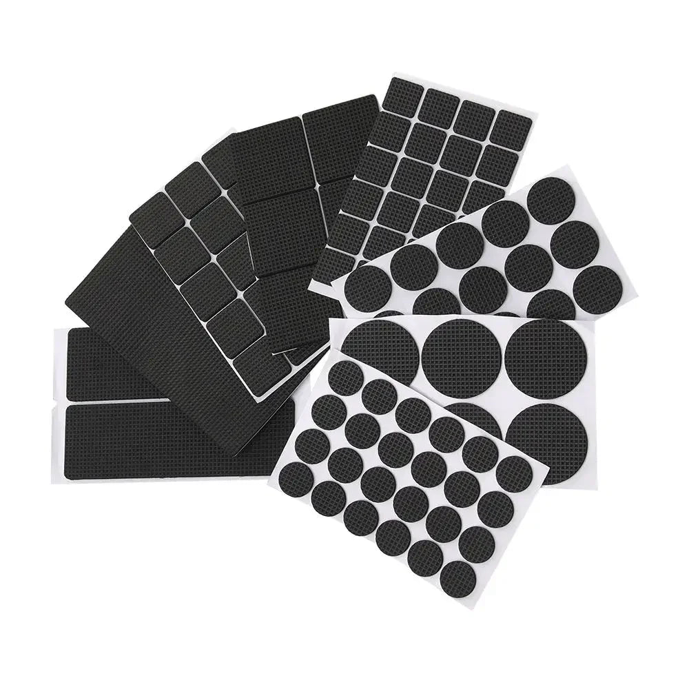 1/2/6/15/24PCS Soft Table Chair Fittings Self-adhesive Floor Protector Furniture Leg Pads Anti-slip Mat Anti Noisy Oasis Select