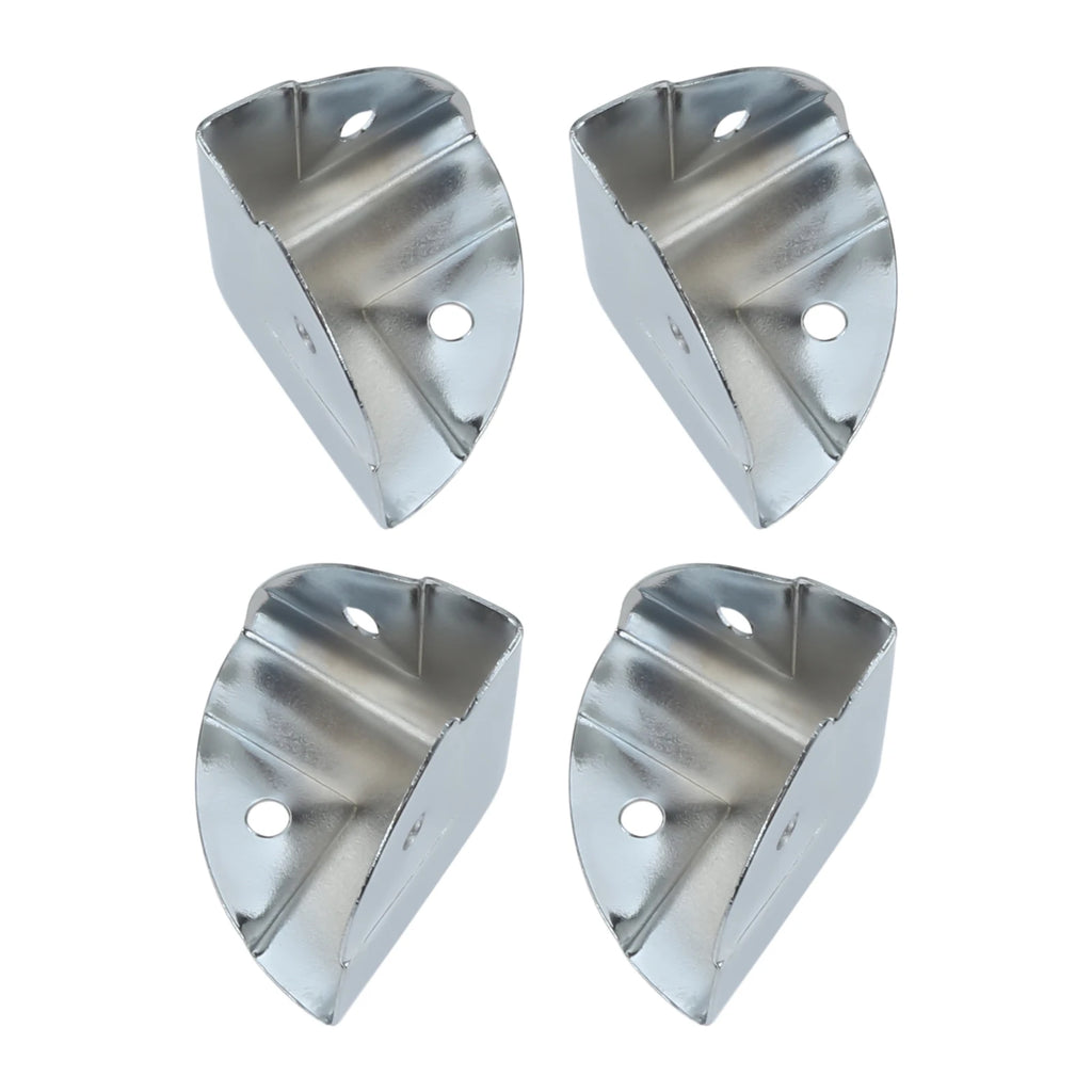 4Pcs Metal Corner Protectors for Tool Box, Flight Case & Luggage