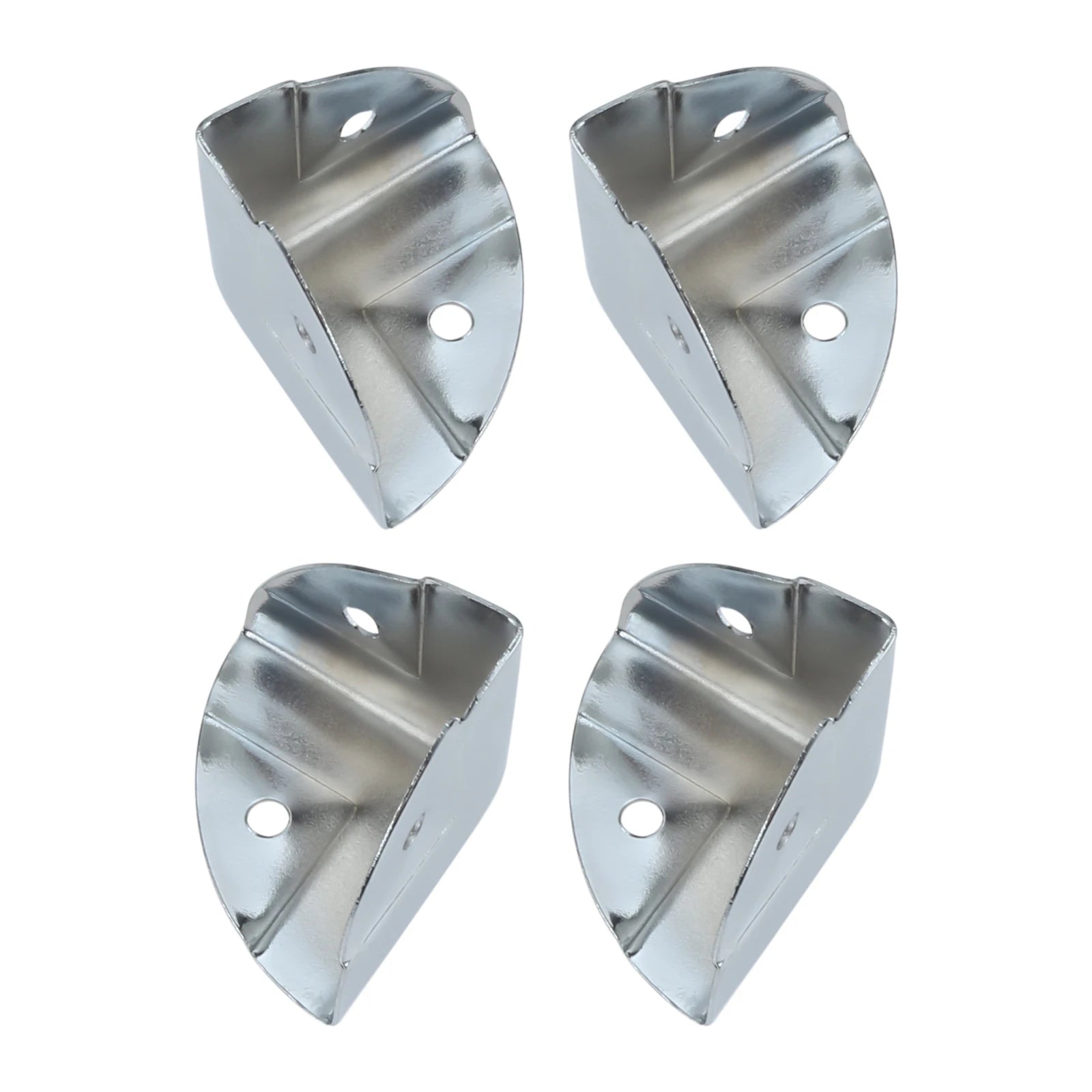 4Pcs Metal Corner Protectors for Tool Box, Flight Case & Luggage