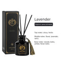 1 Bottle Reed Diffuser Sets with Fragrance Expanding Stick,Healton Shangri-La Hotel Aromatherapy Air Freshener Home Fragrance Oasis Select lavender 50ml
