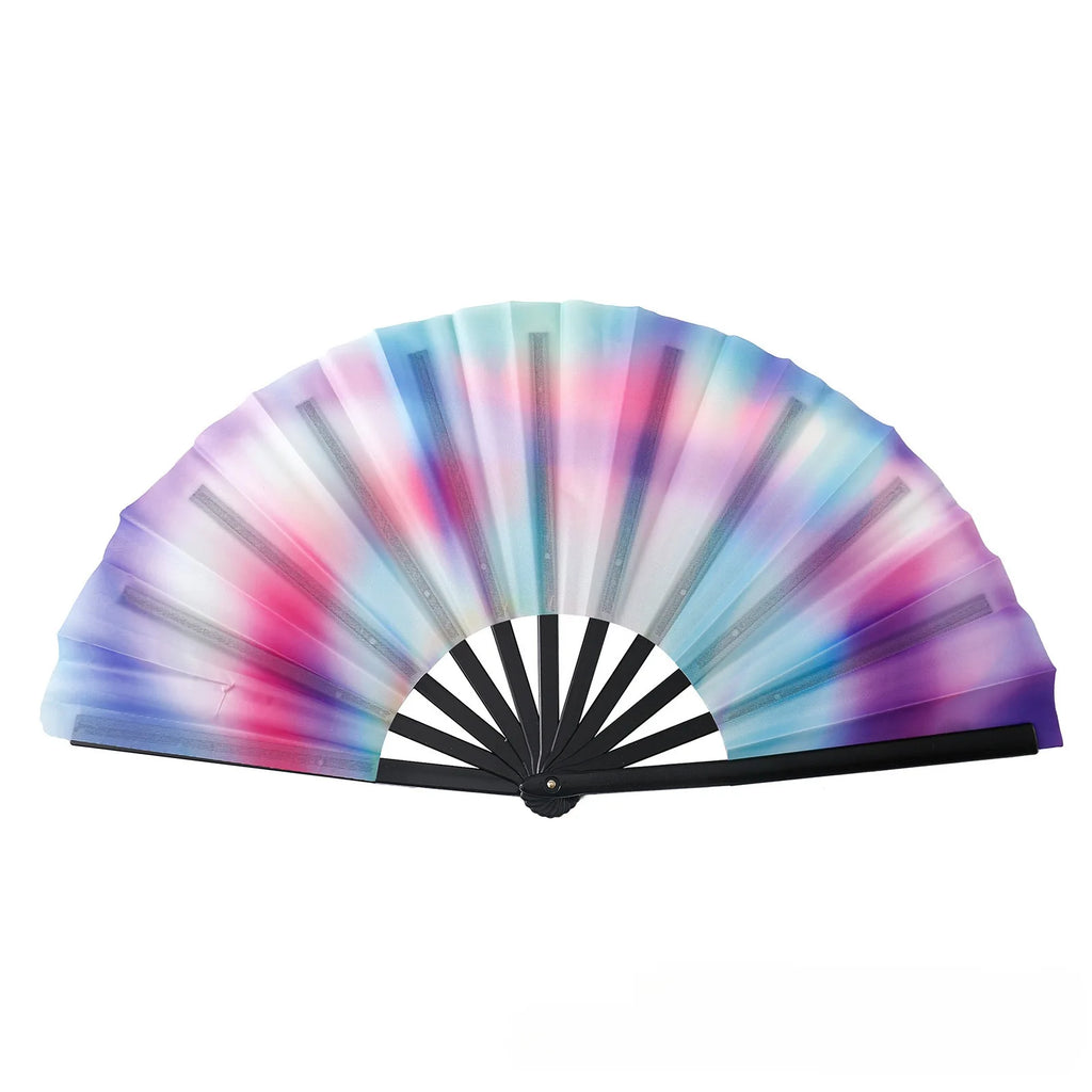 Boots The Ground Hand Fan Foldable Country Line Dance Fan Portable Large Popping Fan For Dance Practice Party Performance Oasis Select 17