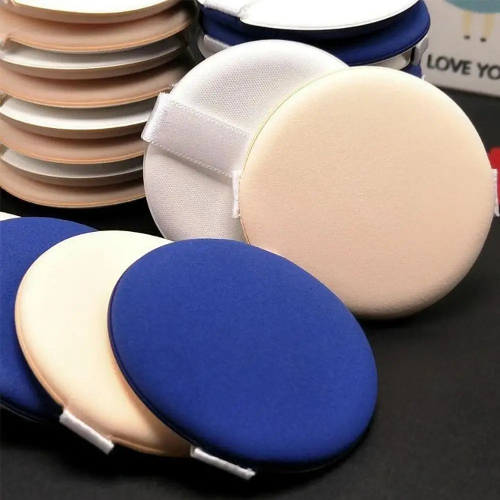 Mini Round Cushion Puff, Thin & Lightweight Foundation Sponge, Wet and Dry Use Makeup Puff Oasis Select