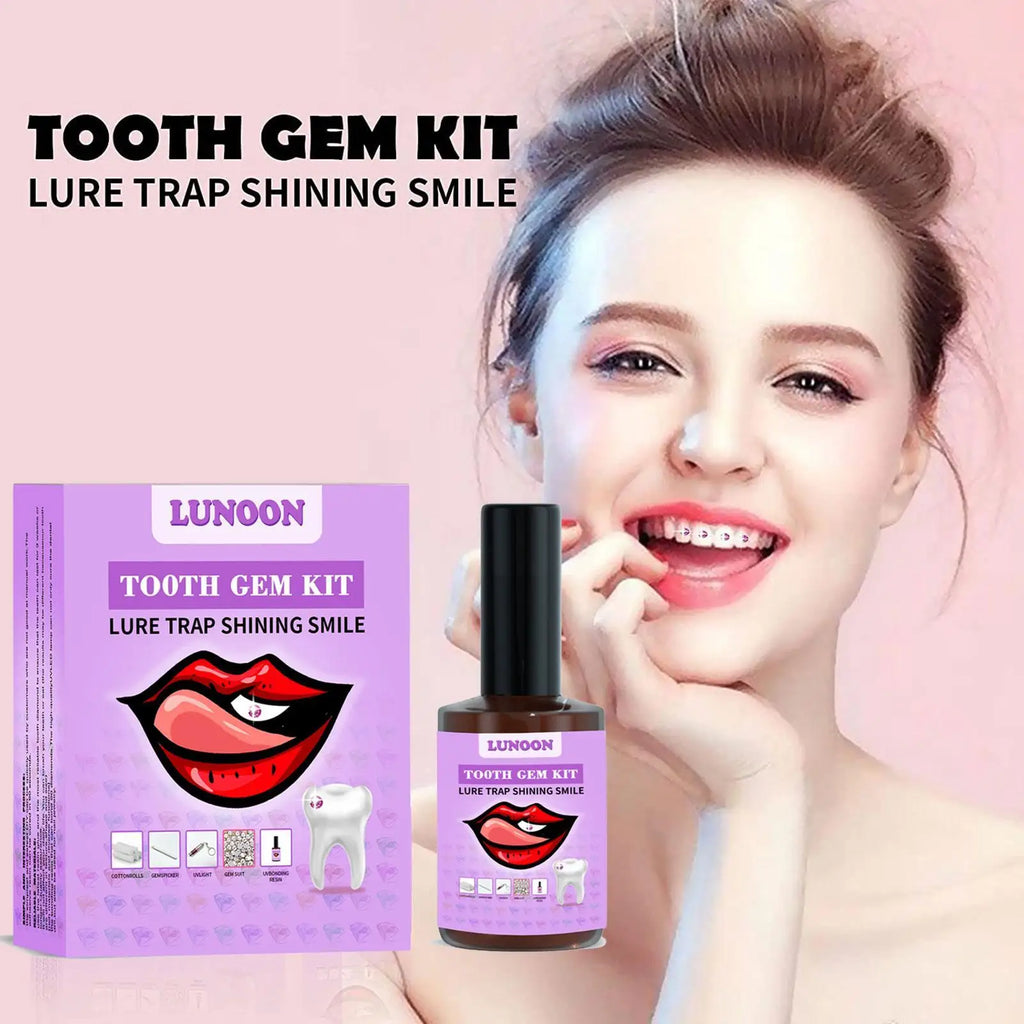 DIY Tooth Gem Kit – Crystals, UV Glue & LED Light Tooth Gem Kit Oasis Select