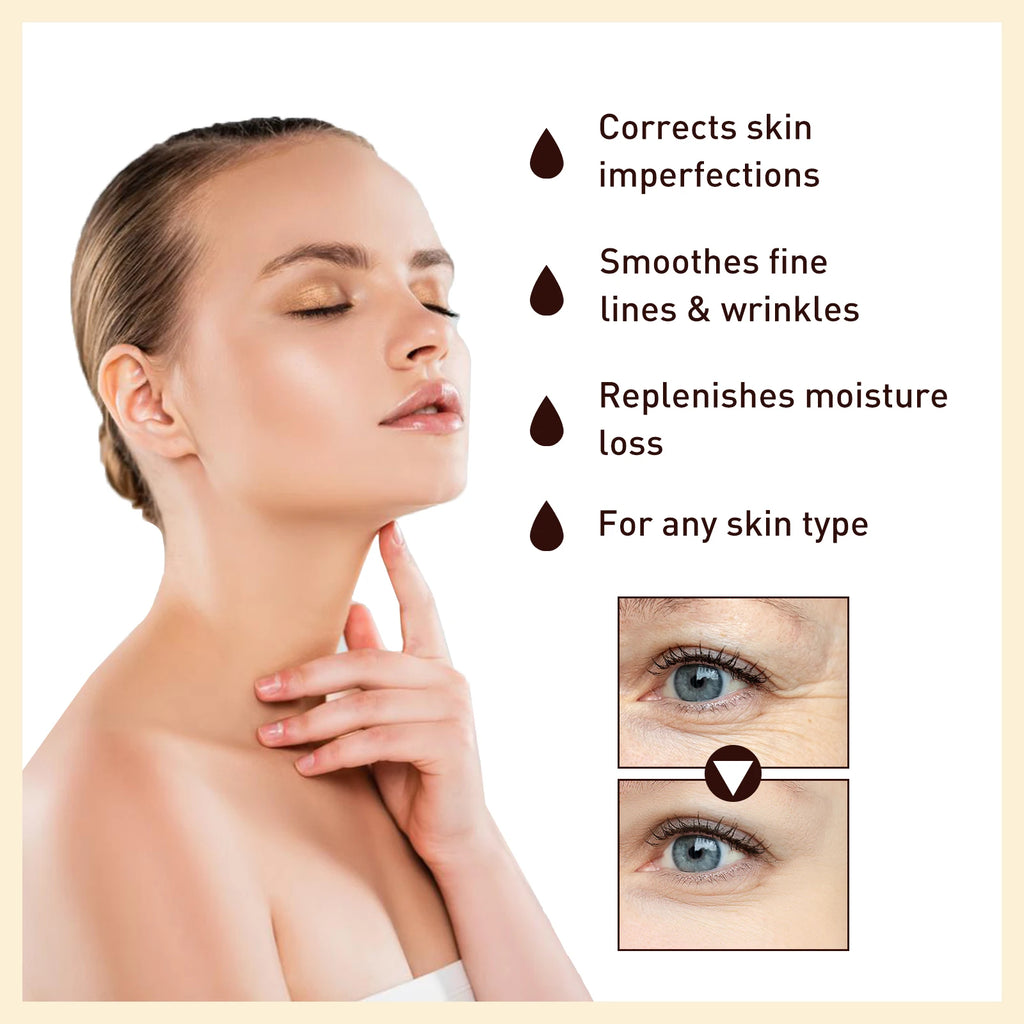 White Rice Face Serum Shrink Pores Brightening Whitening Cream Anti Aging Lines and Wrinkles for Glowing Skin Firm Care Essence Oasis Select