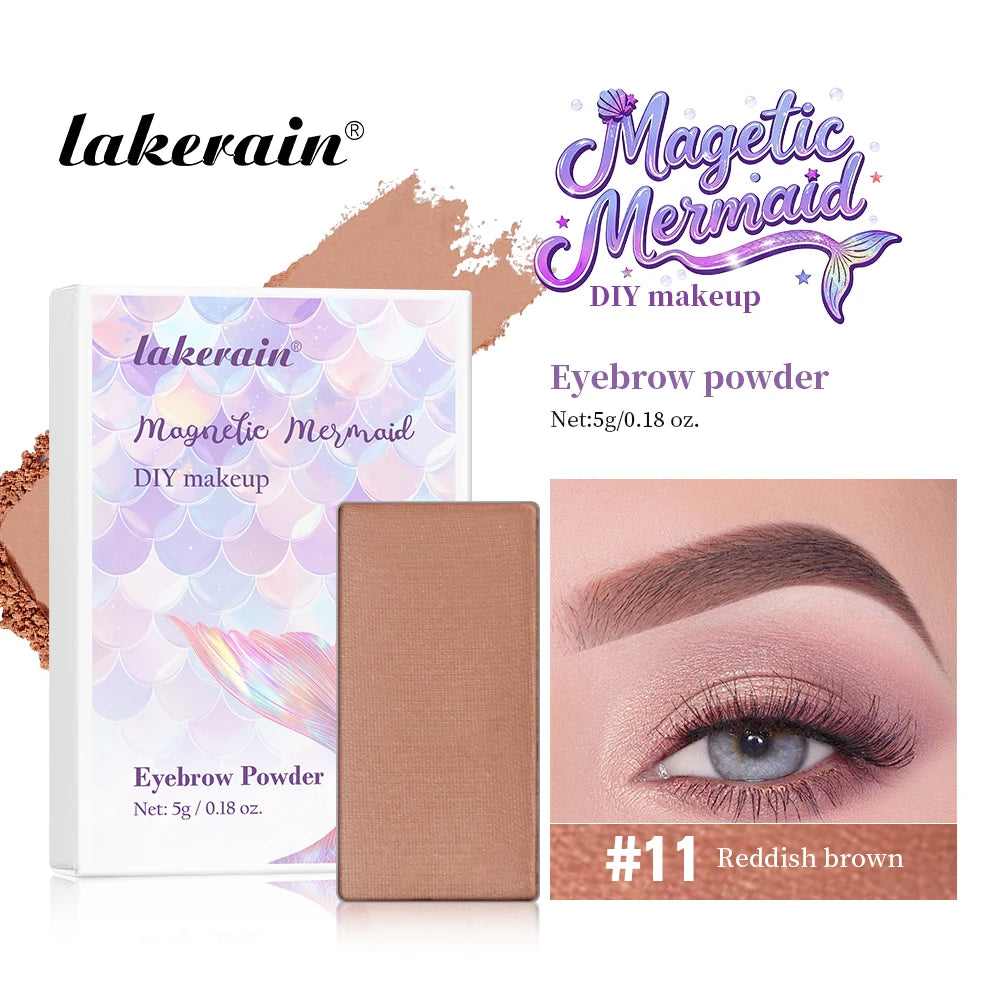 Lakerain Eyeshadow Palette Refill Waterproof Long-Lasting Multifunctional Magnetic Bottom Makeup Palette Refills DIY Makeup Oasis Select 11