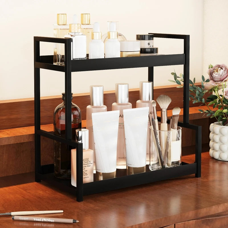 Toilet Shelf Wash Counter Cosmetics Storage Box Bathroom Dresser Perfume Skin Care Products Storage Shelf Oasis Select