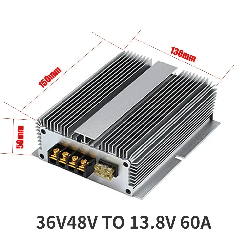 36V 48V TO 12V 13.8V 5A-60A Voltage Reducer Step Down DC DC Buck Converter 48 Volt to 13.8 Volt Buck Power Module Transformer Oasis Select 36V48V TO 13.8V 60A China Mainland