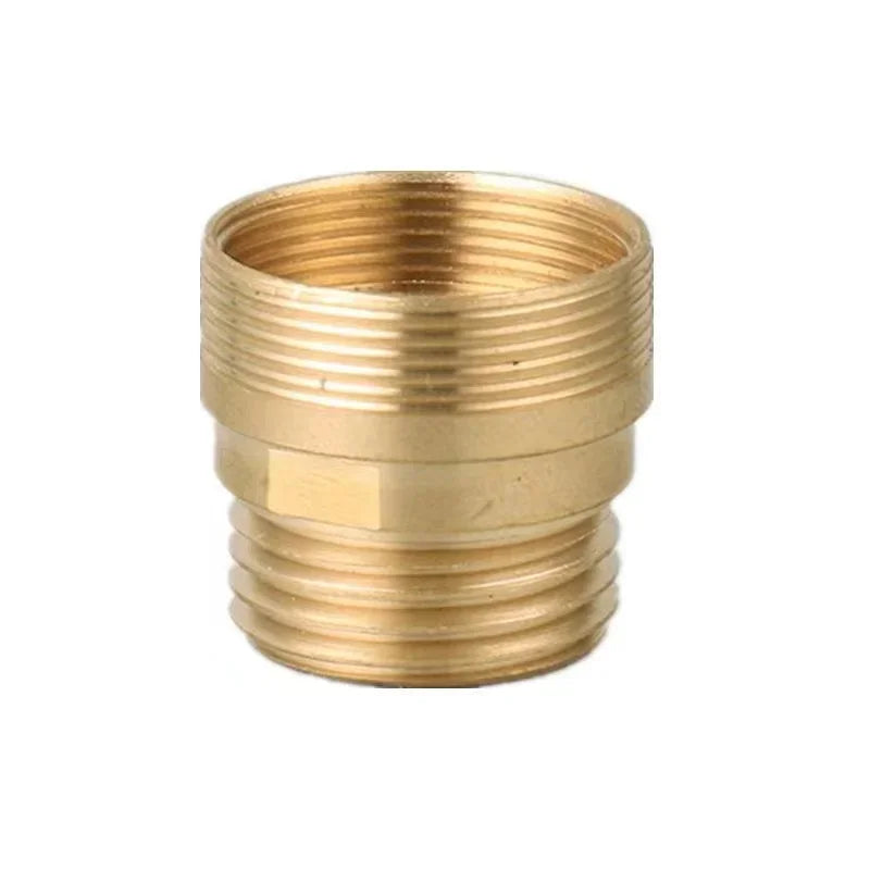 Brass Silver Water Faucet Coupler 1/2 To M16 M18 M20 M22 M24 M28 Thread Connector Fittings For Bubbler Kitchen And Bathroom Oasis Select