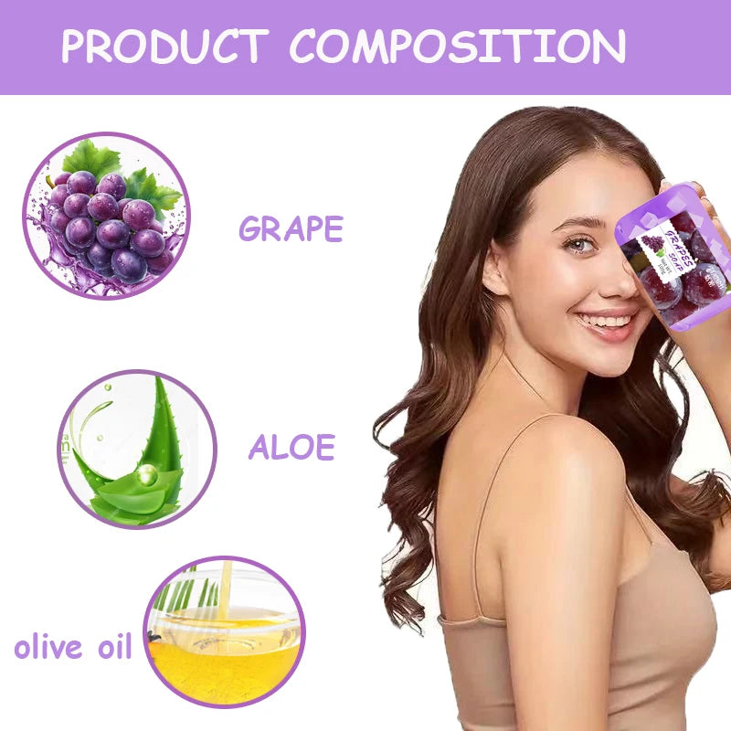 Grape Jelly Soap, Deeply Cleanses, Cleanses, Bathes the Whole Body, Moisturizes and Nourishes the Skin Oasis Select