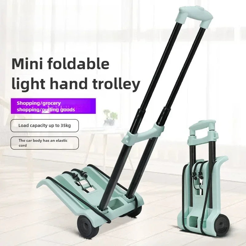 Multi-functional Household small cart folding pull goods handling trailer shopping cart luggage trolley Oasis Select