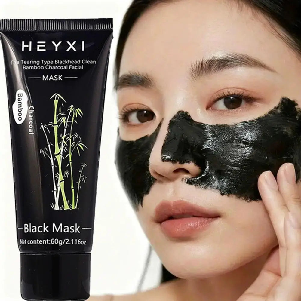 Bamboo Charcoal Peel-Off Mask – Deep Pore Cleansing 60g Peel-Off Face Mask Oasis Select