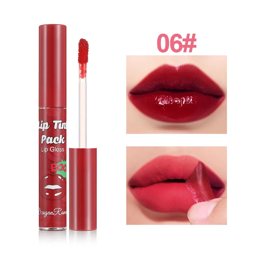 Dragon Ranee Peel-Off Matte Liquid Lipstick – Waterproof Lip Stain