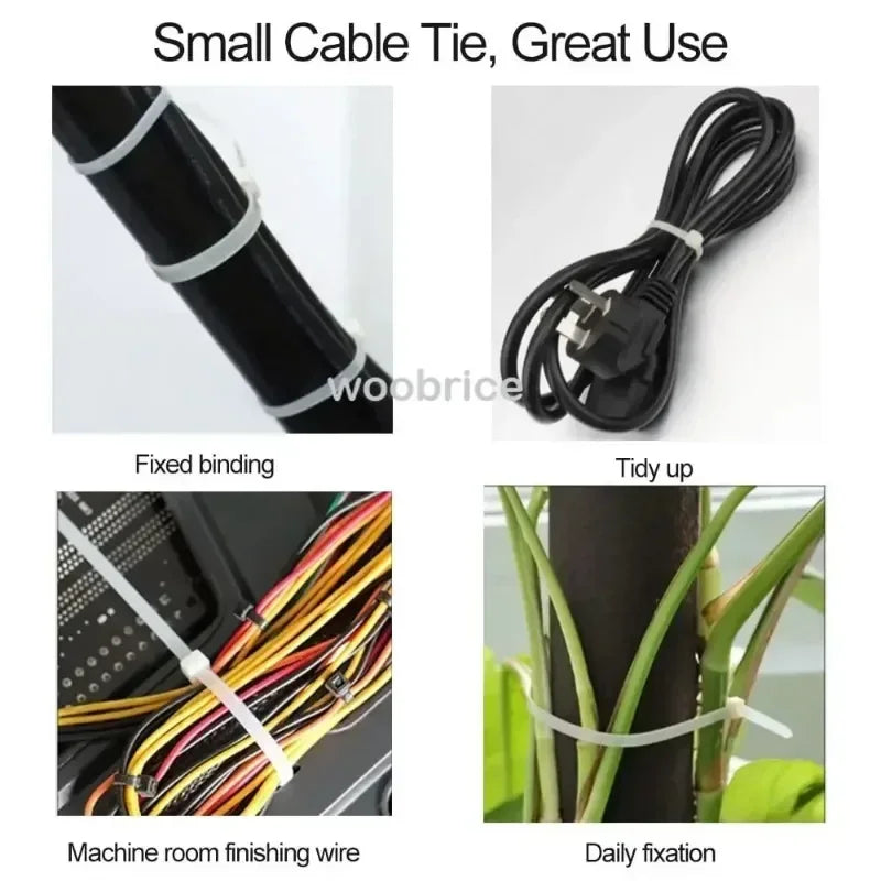 Plastic Clamping Collar Plastic Ties Clamp Mooring Cable Attache Nylon Trilites Plastic Belt Serrated Clamp Self-locking Oasis Select