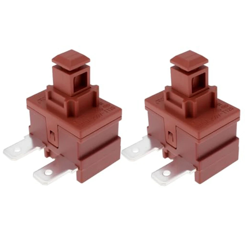 2pcs Power Switch Push Button Switch On-Off Power Button Switch Self-locking Switch For Miele C1 C2 C3 Vacuum Cleaner Oasis Select 2pcs
